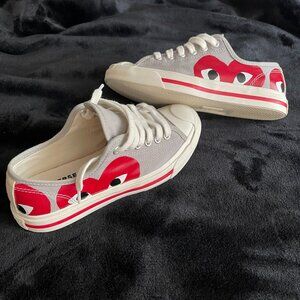 Converse Comme des Garcons Jack Purcell Grey, Mens 4, Womens 5.5 - Unisex